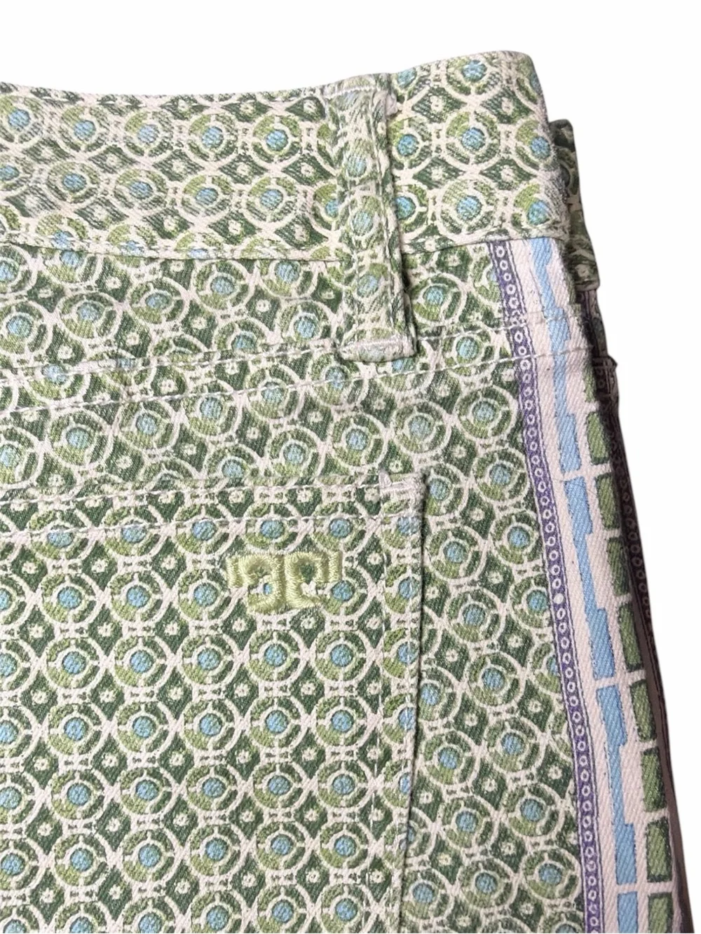 Tory Burch printed green